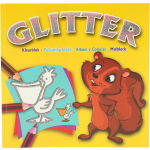 Toi-Toys Kleurboek Glitter Meisjes 40 Pagina's - Geel