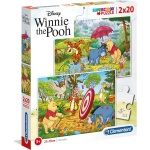 Clementoni Legpuzzel Disney Winnie The Pooh 20 Stukjes 2 Stuks