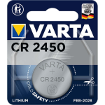 Varta Knoopcelbatterij Cr2450 Lithium 3v Per Stuk