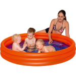 Opblaasbaar Zwembad 157 X 28 Cm Speelgoed - Rond Zwembadje - Pierenbadje - Buitenspeelgoed Voor Kinderen - Oranje