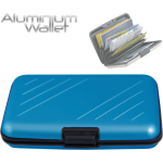 Bekend van TV Orange Donkey Aluminium Wallet Steel Blue - Blauw
