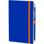 Stifflex Notitieboek Basic 21 X 13 Cm Karton/papier 2-delig - Blauw