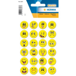 Haza Original Stickers Smiley 24 Stuks - Geel