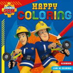Kleurboek Brandweerman Sam - Blauw