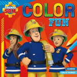 Kleurboek Brandweerman Sam Junior - Oranje