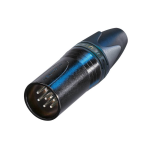 Neutrik NC6MXX-BAG XLR kabeldeel 6p male zwart
