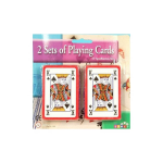 6x Pakjes Kaartspellen - Casino Speelkaarten