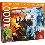 White Goblin Games Legpuzzel Claim Puzzle: Fearsome Creatures 1000 Stukjes