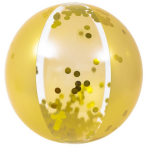 Jilong Strandbal Glitter Opblaasbaar 50 Cm - Goud
