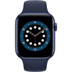Apple Watch Series 6 44mm Aluminiume Sportband - Blauw