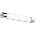 Osram - Led Wandlamp - Trion Kalian - 6w - Warm 3000k - Rechthoek - Mat Chroom - Aluminium - Wit