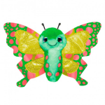 Lumo Stars Knuffel Butterfly Hope Junior 15 Cm Pluche/geel - Groen