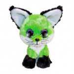 Lumo Stars Knuffel Fox Lime Junior 15 Cm Pluche/groen - Zwart