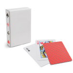 1x Setje Van 54 Speelkaarten - Kaartspellen - Speelkaarten - Pesten/pokeren - Engelstalige Speelkaarten - Rood