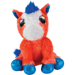 Lumo Stars Knuffel Horse Heppa Junior 15 Cm Pluche/blauw - Oranje