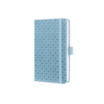 Notitieboek Sigel Jolie Flair A6 Hardcover Gelinieerd Sky Blue