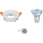 Osram - Led Spot Set - Parathom Par16 940 36d - Gu10 Fitting - Dimbaar - Inbouw Rond - Mat - 5.5w - Natuurlijk - Wit