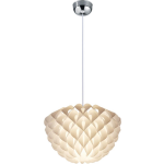 BES LED Led Hanglamp - Hangverlichting - Trion Talia - E27 Fitting - Rond - Mat - Kunststof - Wit
