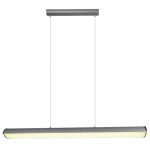 BES LED Led Hanglamp - Trion Coventa - 35w - Aanpasbare Kleur - Rechthoek - Mat - Aluminium - Grijs