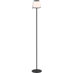 BES LED Led Vloerlamp - Trion Dimgo - 2w - Warm 3000k - Rond - Antraciet - Kunststof - Grijs