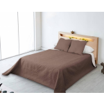 Nightsrest Bedsprei Chanella-creme Maat: 260x270cm - Bruin