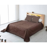 Nightsrest Bedsprei Alicia-creme Maat: 180x270cm - Bruin