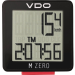 VDO fietscomputer M Zero WR807/ - Zwart