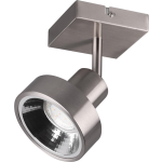 BES LED Led Plafondspot - Trion Leonida - Gu10 Fitting - 1-lichts - Vierkant - Mat Nikkel - Aluminium