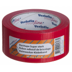 Verlofix Duct Tape Supersterk 50 Mm X 25 M Pvc - Rood