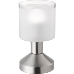 BES LED Led Tafellamp - Tafelverlichting - Trion Garlo - E14 Fitting - Rond - Mat Nikkel - Aluminium