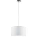 BES LED Led Hanglamp - Hangverlichting - Trion Hotia - E27 Fitting - Rond - Mat - Aluminium - Wit