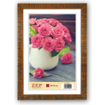 Zep - Houten Fotolijst Perrex Voor Foto Formaat 15x20 Cm - M333 - Bruin