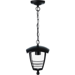 BES LED Led Tuinverlichting - Hanglamp - Narmy 2 - Plafond - Mat - E27 Fitting - Rond - Aluminium - Zwart