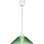 BES LED Led Hanglamp - Hangverlichting - Trion Dikon - E27 Fitting - Rond - Aluminium - Kunststof - Groen