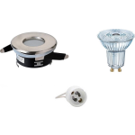 Osram - Led Spot Set - Parathom Par16 940 36d - Aigi - Gu10 Fitting - Waterdicht Ip65 - Dimbaar - Inbouw Rond - Mat