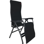 Crespo AP 252 XL Air deLuxe Relaxstoel - Zwart