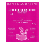 MusicSales - Dante Agostini - Methode de Batterie volume 1