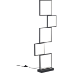 TRIO Vloerlamp Sorrento 125 Cm Led Staal/acryl/ - Zwart