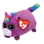 Top1Toys Ty Teeny Ty's Rosette Unicorn 10cm - Paars
