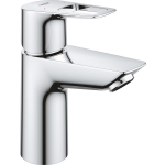 Grohe BauLoop 1-gats wastafelkraan S-size m. gladde body chroom 23337001