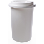 Plafor Eco Bin 50l - Recycling Plastic - White - Wit