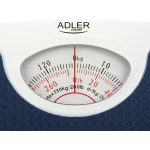 Adler Ad 8151 - Analoge Weegschaal Tot 130 Kg - Blauw