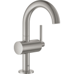 Grohe Atrio 1-gats wastafelkraan M-size met push open supersteel 32043dc3