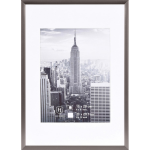 Henzo Fotolijst - Manhattan - Fotomaat 21x30 Cm - Donker - Grijs