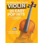 Wise Publications - Playalong 20/20 Violin: 20 Easy Pop Hits