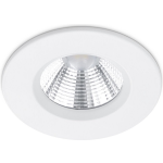 BES LED Led Spot - Inbouwspot - Trion Zagrona - 5w - Waterdicht Ip65 - Dimbaar - Warm 3000k - Mat - Aluminium - Rond - Wit