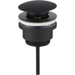 Royal Plaza Merlot wastafelplug 1 1/4" pop-up 23485 - Zwart