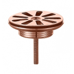 Best Design Best-Design Lyon open-rooster afvoerplug 5/4 rosé-mat-goud 4008180 - Roze