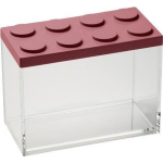 Omada Stapelbare Brickstore Bewaarcontainer, 2l, - Kunststof - - Rood