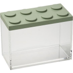 Omada Stapelbare Brickstore Bewaarcontainer, 2l, - Kunststof - - Groen